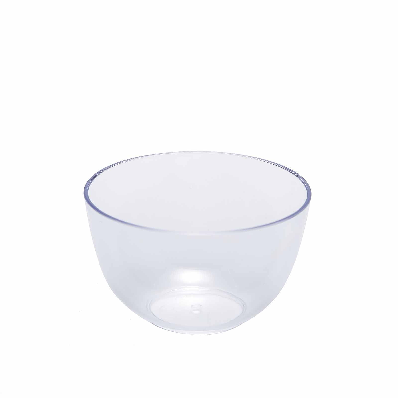 Efavormart 60 Pcs  - Clear Petite Round 4oz Disposable Plastic Dessert Bowl