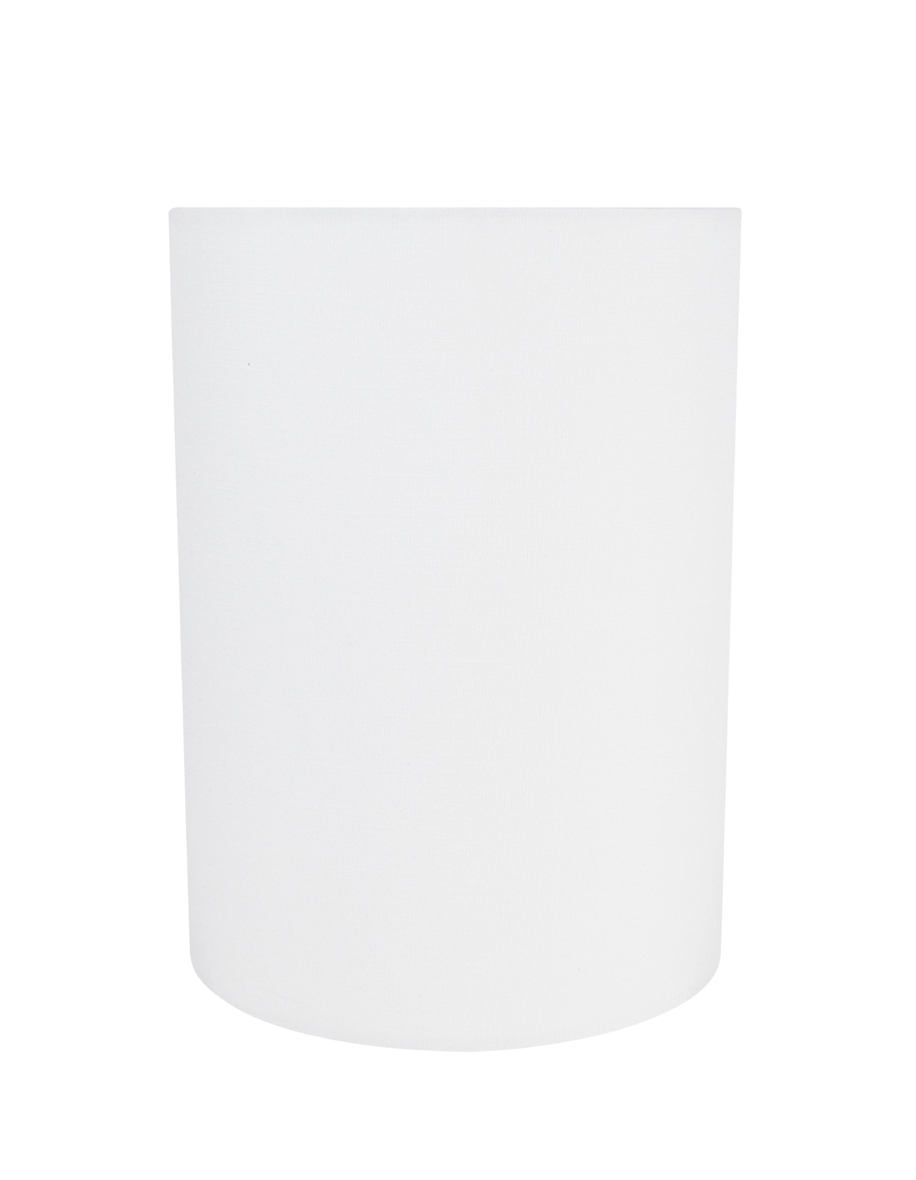 Aspen Creative 32133 Transitional Drum (Cylinder) Shape Spider Construction Lamp Shade in Off White， 8