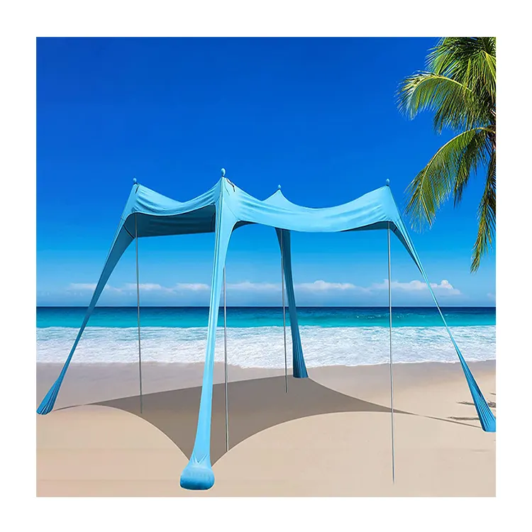 2023 summer foldable beach tent /beach sunshade canopy outdoor/folding portable canopy beach tent