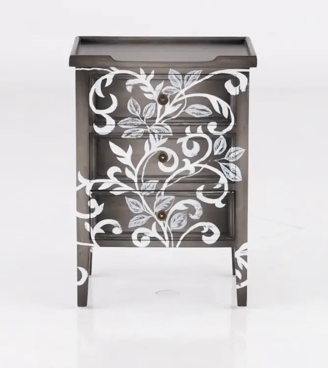 Aries Elton Three Drawer End Table