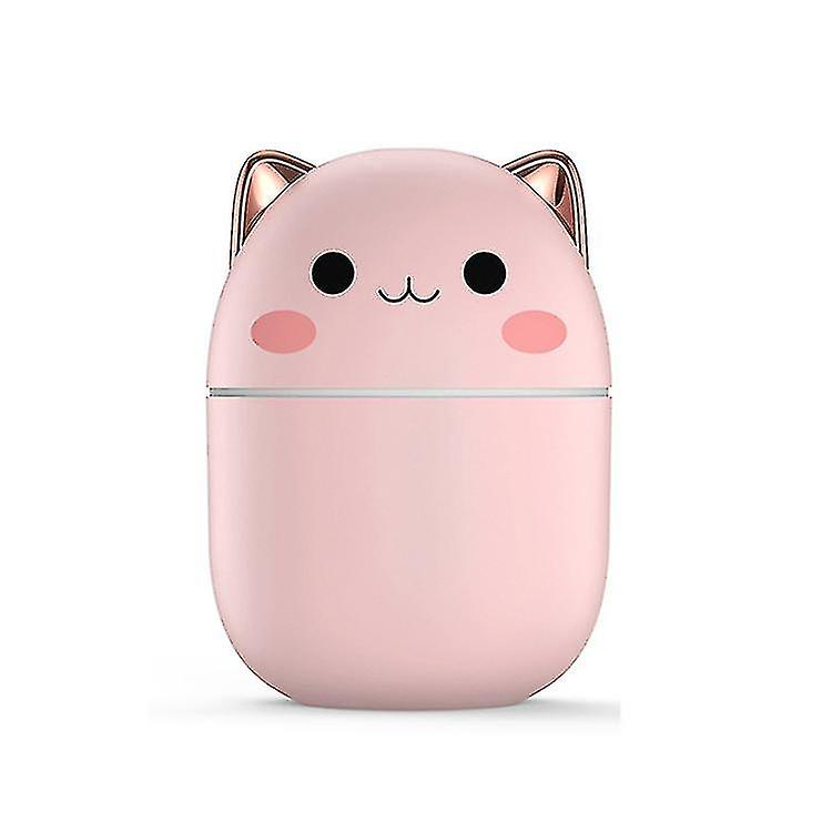 200ml Kawaii Air Humidifier Cute Kawaiil Aroma Diffuser With Night Light Cool Mist For Bedroom Home Car Purifier Humificador