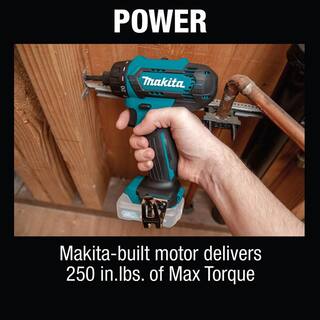 Makita 12V max CXT Lithium-Ion 14 In. Hex Cordless Screwdriver (Tool Only) FD10Z