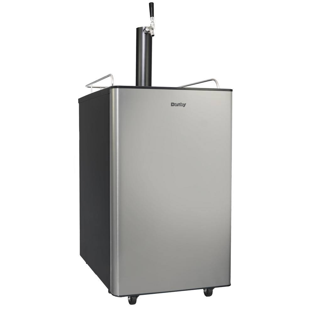 Danby Single Tap 5.4 cu. ft. Kegerator in Stainless Steel DKC054A9SLDB