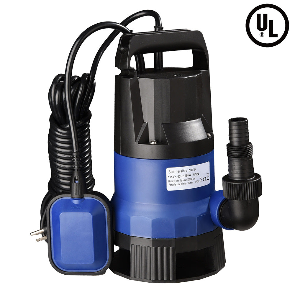 Yescom 750w 1 HP Pool Dirty Water Submersible Pump