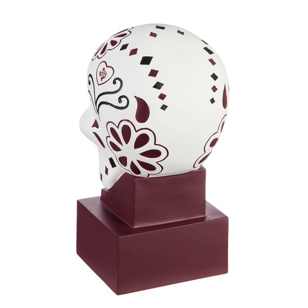 Evergreen Texas A amp m Sugar Skull Statue