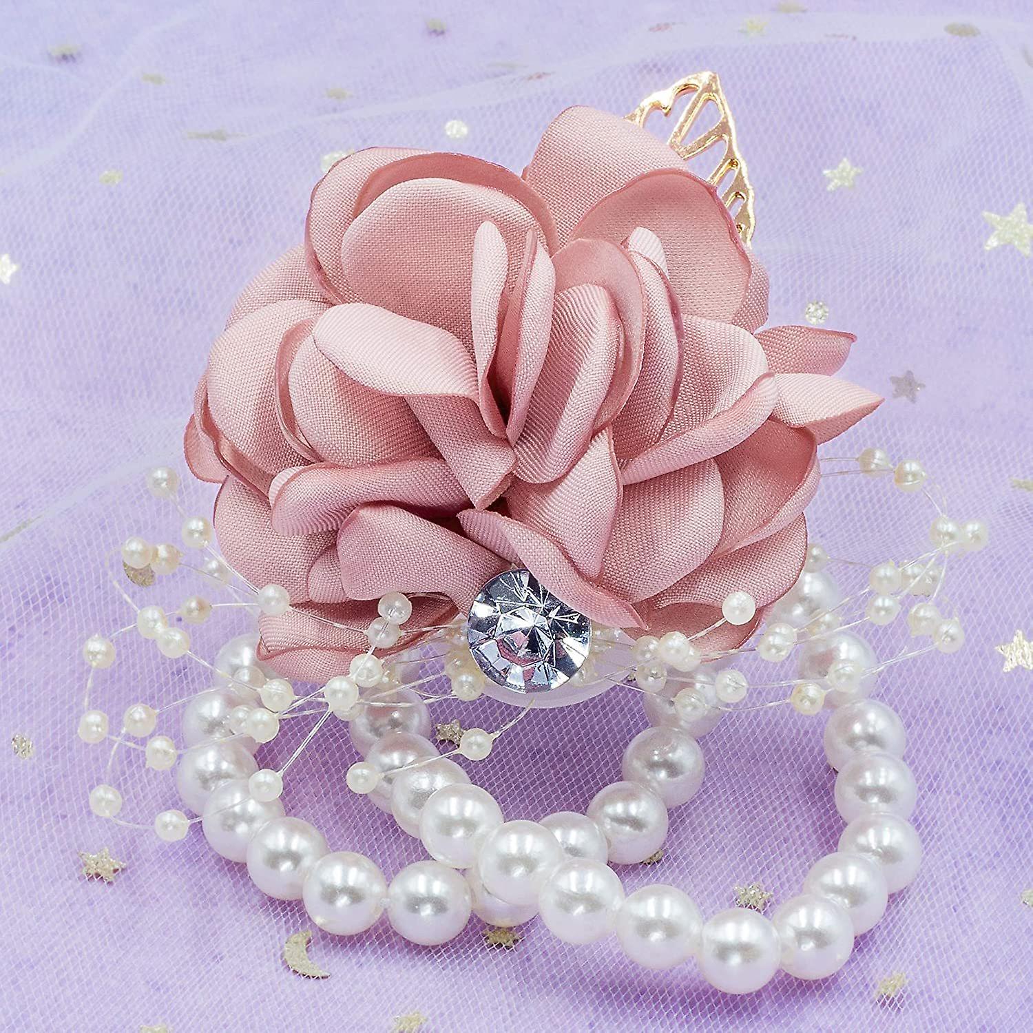 Milisente Bridal Wrist Corsages For Wedding Floral Corsages And Boutonniere Pins Set Party Prom Rose Women Girls Bracelets