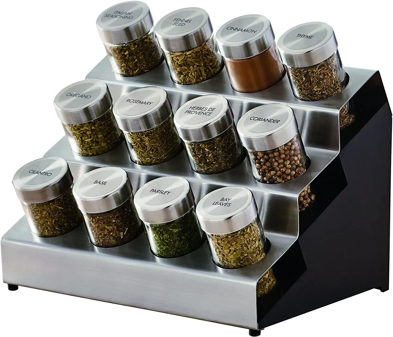 Rotary 20-tank counter top rack tower organizer