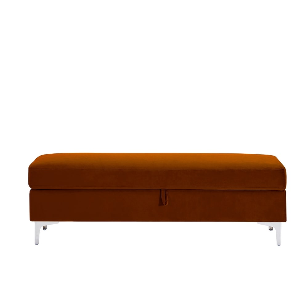 comfortable velvet Leisure stool sofa