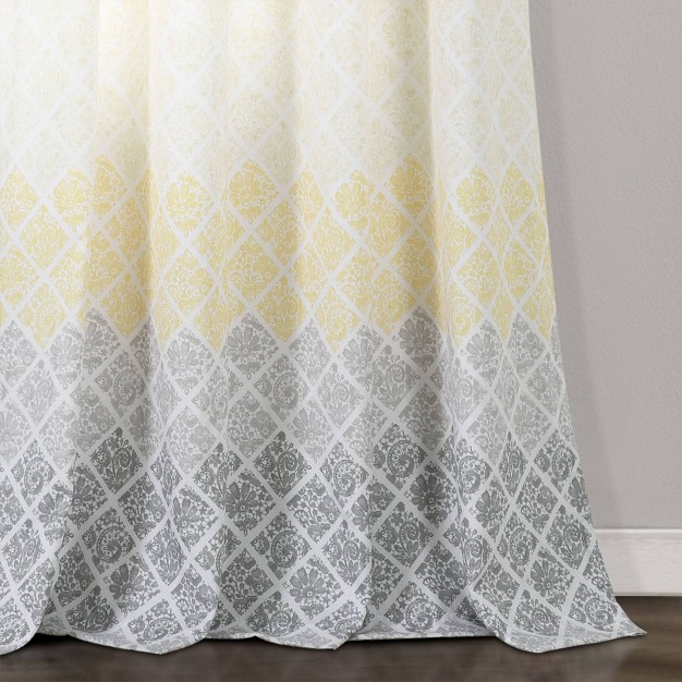 Medallion Ombre Window Curtain Panels Lush D cor