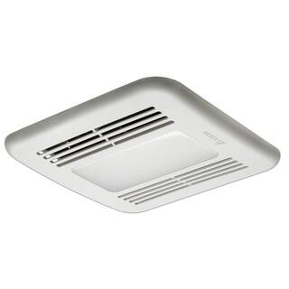 Delta Breez Integrity Series 50 CFM Ceiling Bathroom Exhaust Fan with Dimmable LED Light ENERGY STAR ITG50LED