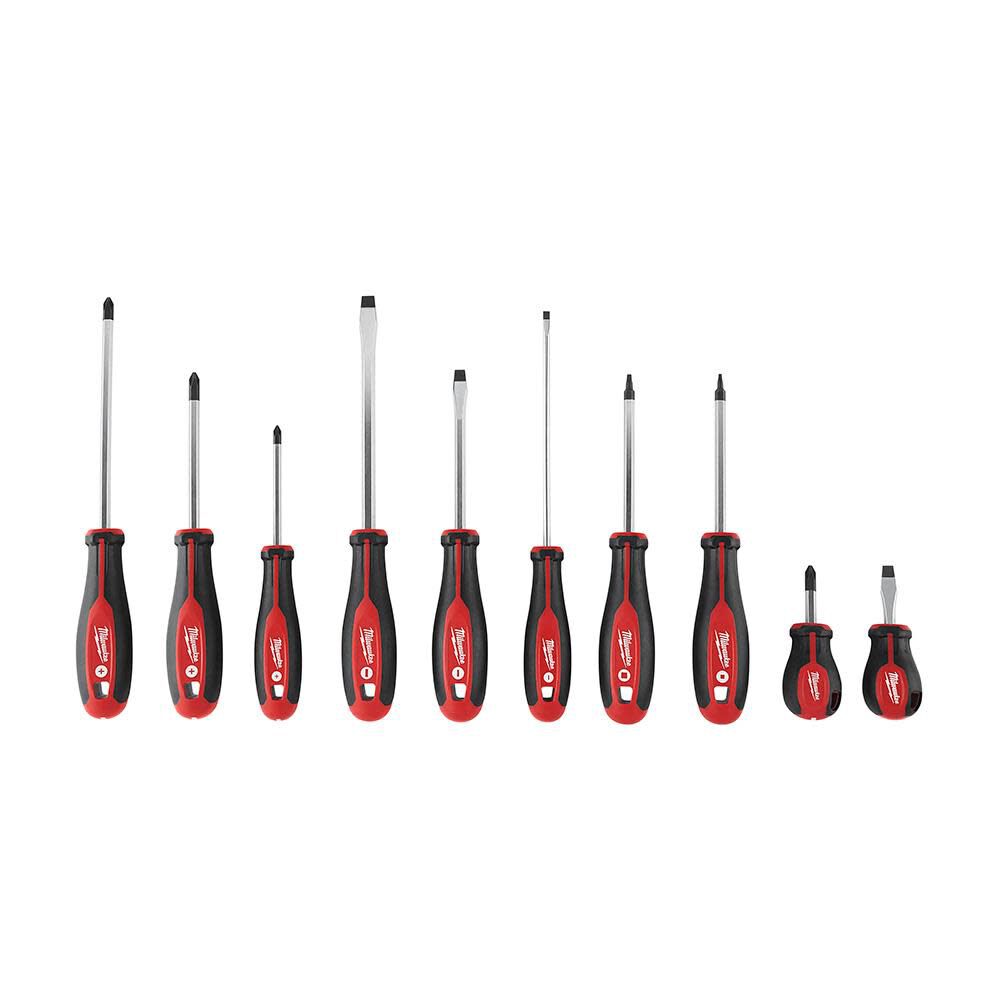 Milwaukee 10pc Screwdriver Kit 48-22-2710 from Milwaukee