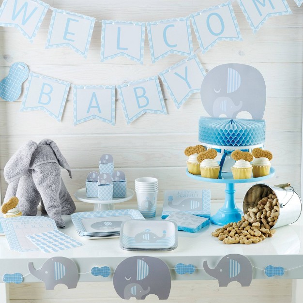 3ct Little Peanut Boy Elephant Plastic Tablecloths