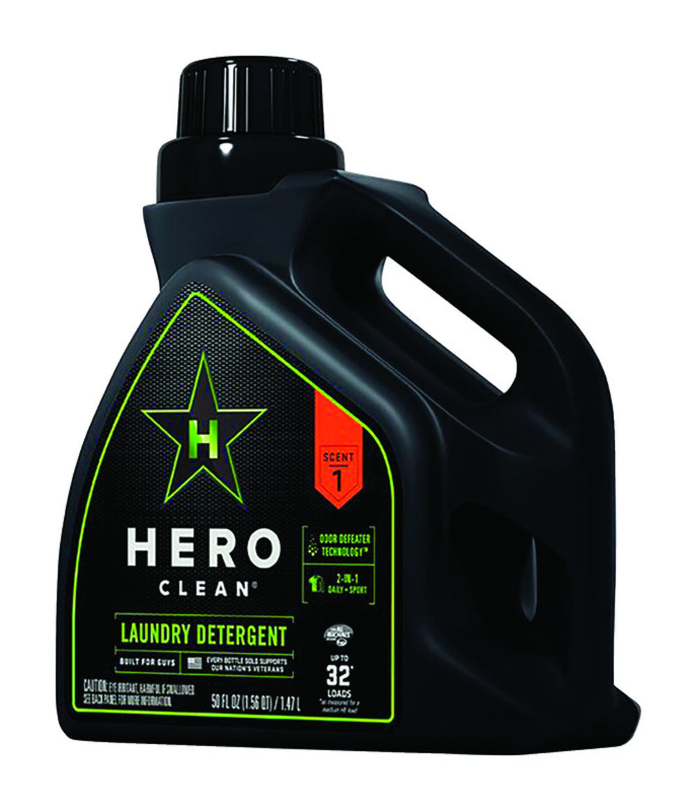 HERO LAUNDRY DET 50OZ