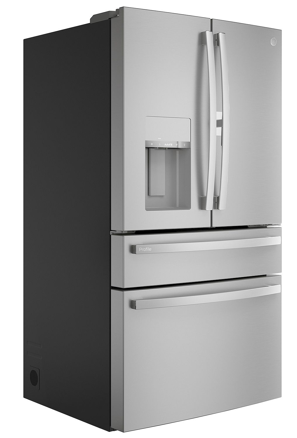 GE Profile 27.9 Cu. Ft. Fingerprint Resistant Stainless Steel Smart 4-Door French-Door Refrigerator With Door In Door