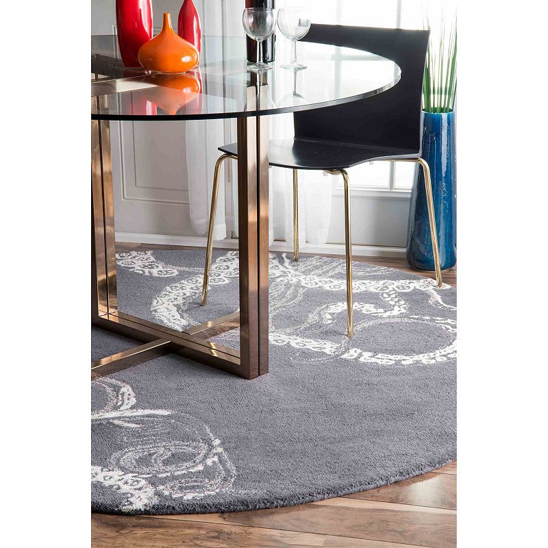 nuLOOM Kyoto Octopus Tail Wool Blend Rug