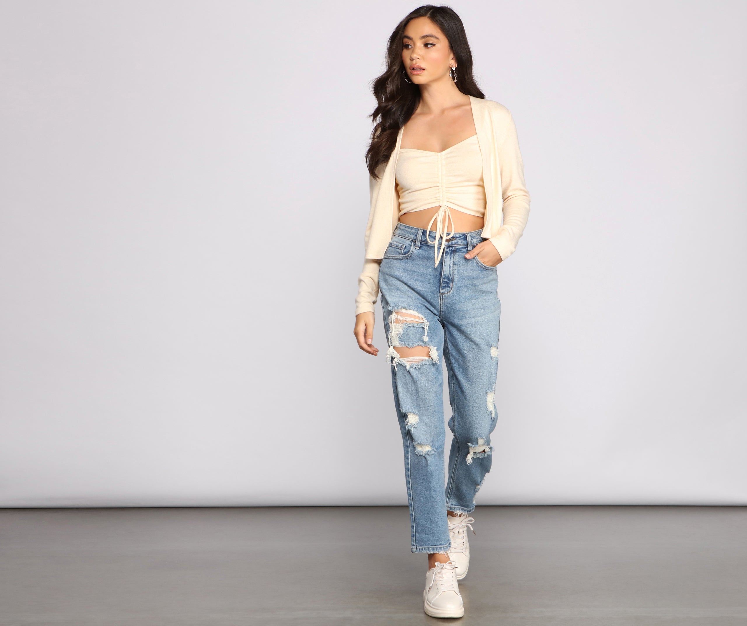 Effortlessly Elevated Knit Crop Top