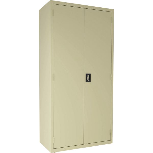 Lorell 4-shelf Steel Janitorial Cabinet