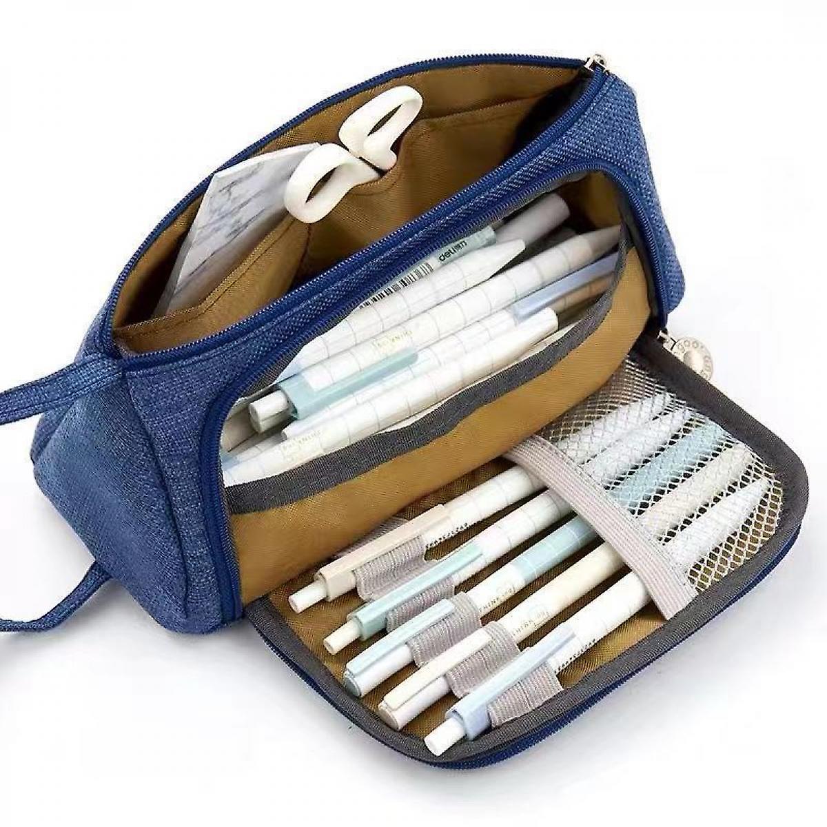 Large Capacity With Zipper Pencil Case