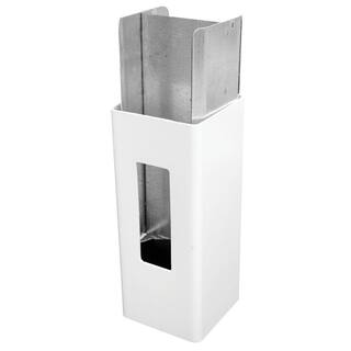 Barrette Outdoor Living 5 in. x 5 in. x 58 in. Aluminum Post Insert 73012352