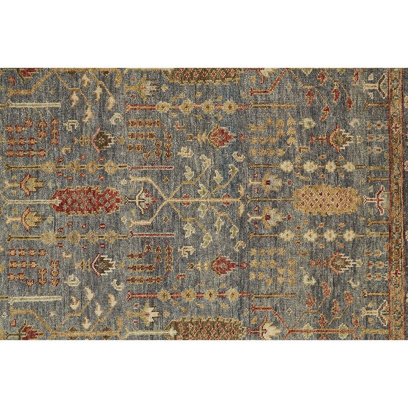 Weave and Wander Irie Traditional Oushak Floral Fauna Rug