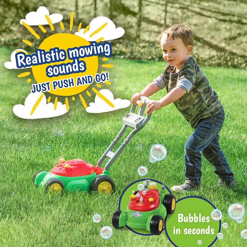 Sunny Days Entertainment Bubbles Bubble N Go Mower