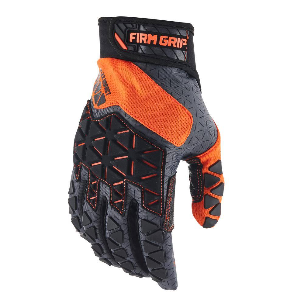 FIRM GRIP Large PRO-Fit Flex Impact Gloves 55322-06