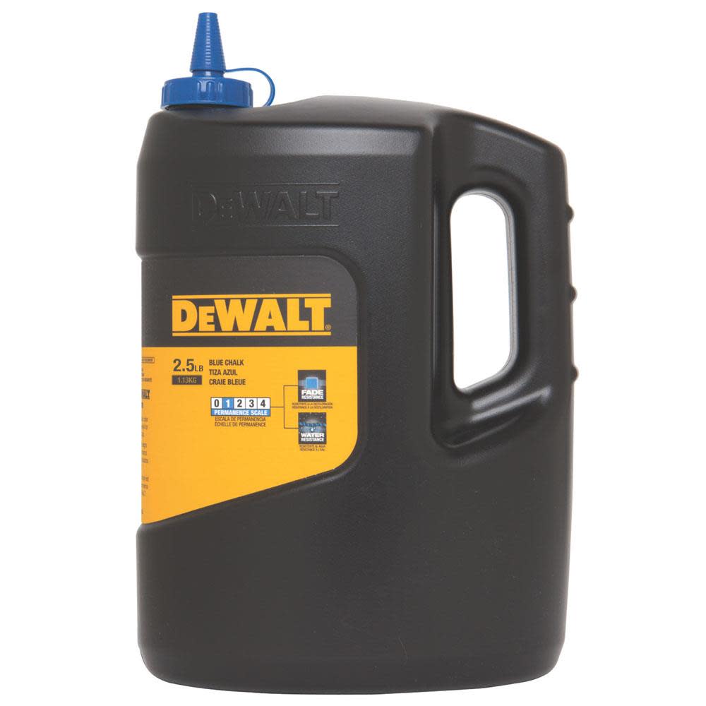 DEWALT 2.50 lb Chalk- Blue DWHT47058 from DEWALT