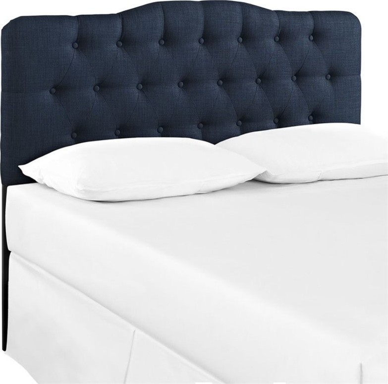 Modway Annabel Twin Tufted Panel Headboard  White   Transitional   Headboards   by Homesquare  Houzz