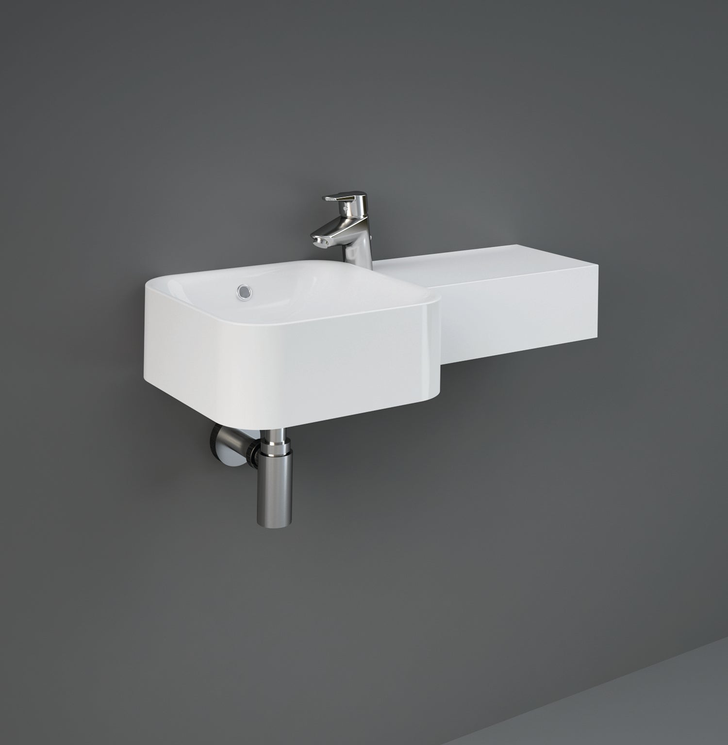 RAK Petit Square Wall-Hung Sink