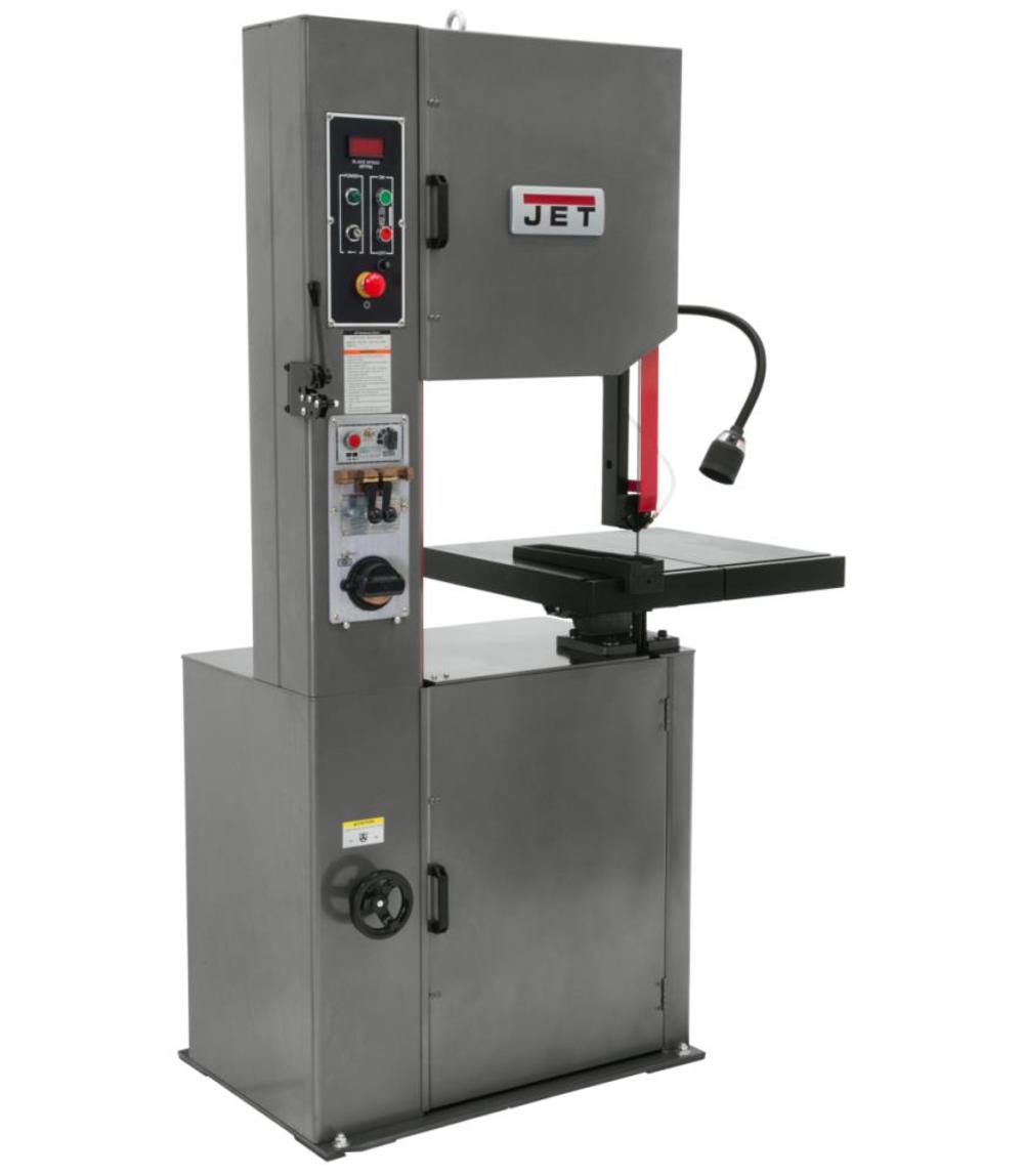 VBS-2012 20 In. Vertical Bandsaw， 2 HP， 230/460 V， 3 Ph， 230/460 V ;