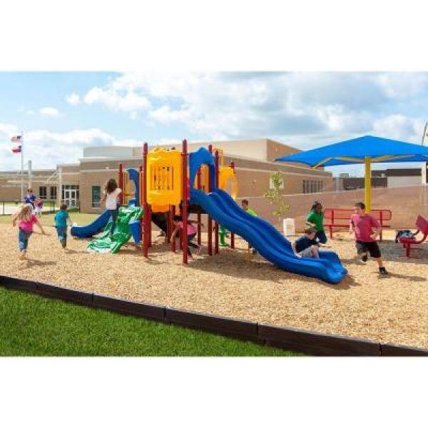 Ultra Play UPlay Today Carson's Canyon (Playful) Commercial Playset with Ground Spike UPLAY-009-P