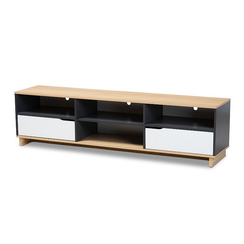 Baxton Studio Reed TV Stand