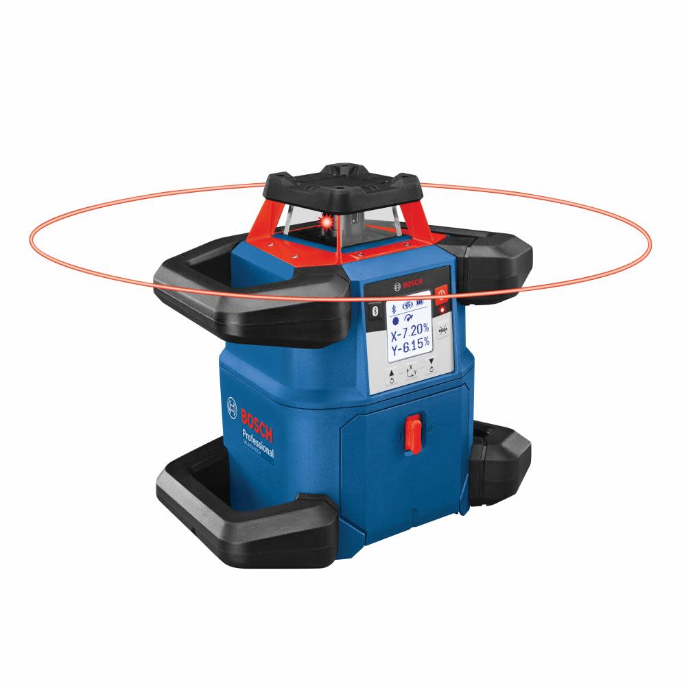 Bosch 18V REVOLVE4000 Connected Self-Leveling Horizontal Rotary Laser Kit GRL4000-80CH from Bosch