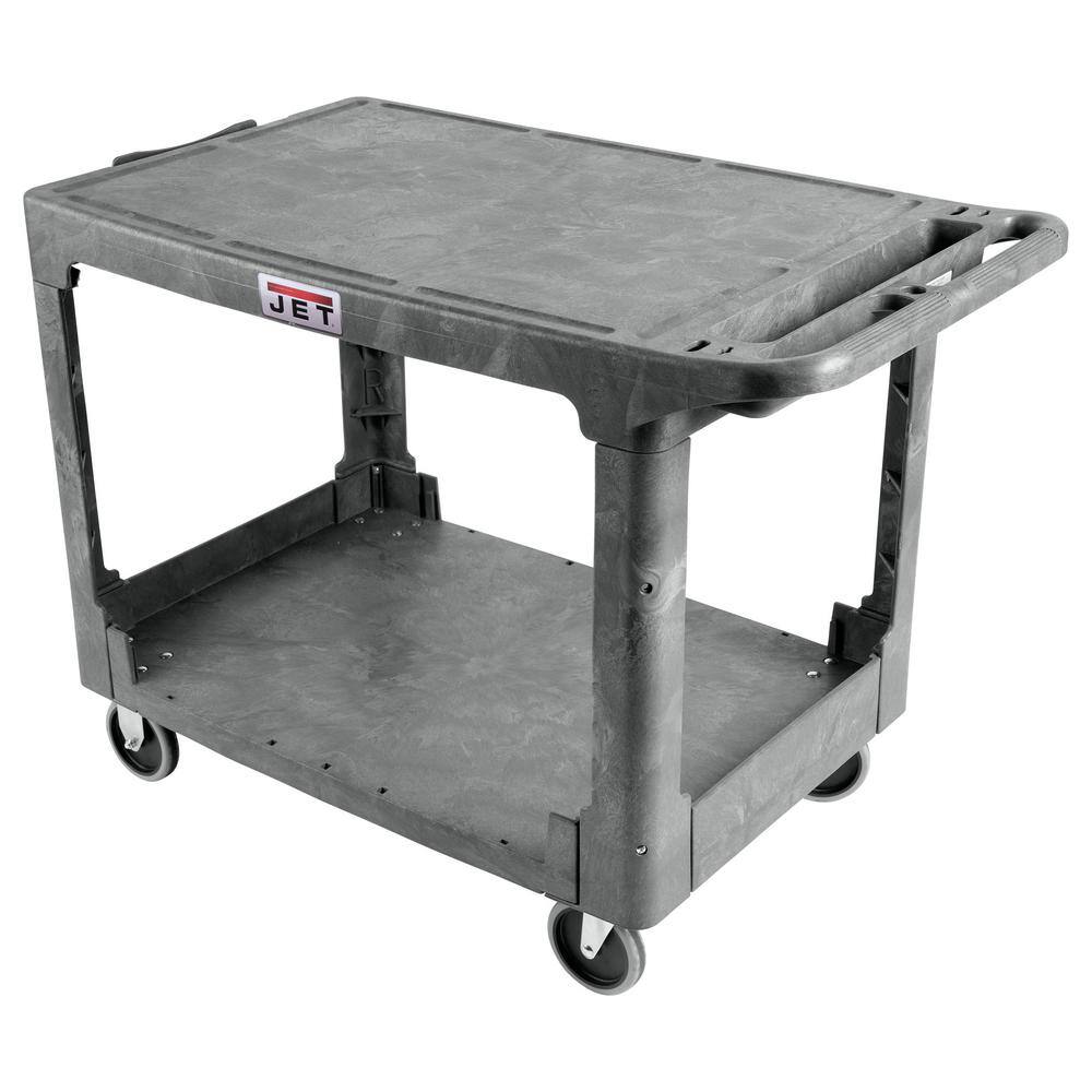 Jet 500 lbs. 44 in. x 25 in. Resin Flat Top Utility Cart PUC-4425 141017