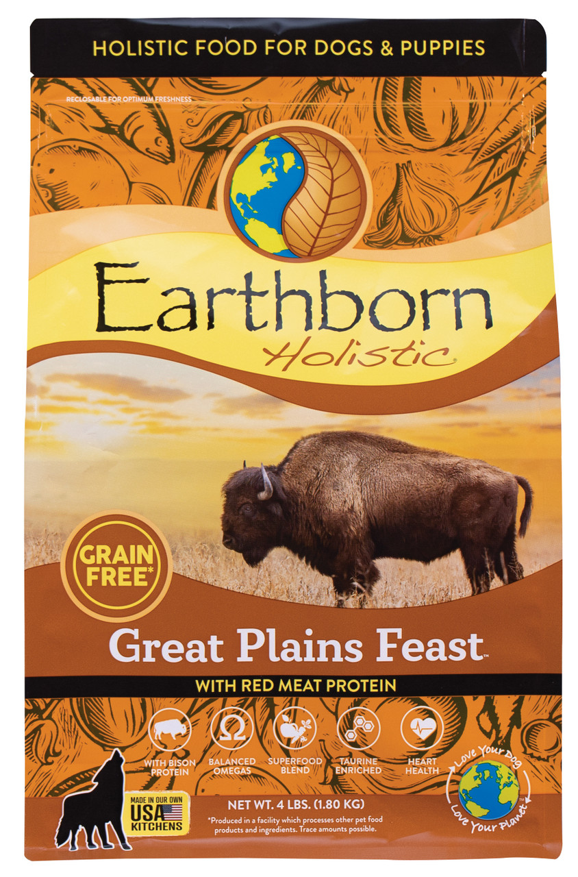 Earthborn Holistic Great Plains Feast Grain Free Dog Food