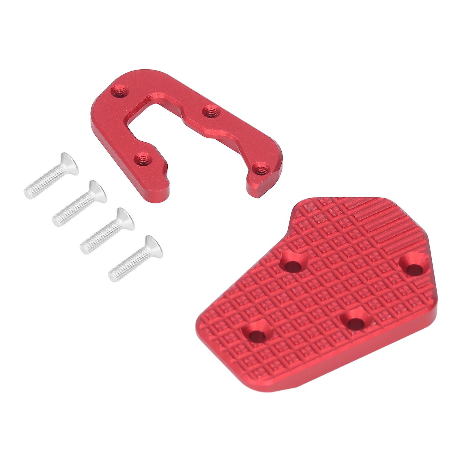 Motorcycle Rear Brake Lever Foot Pedal Cnc Aluminum Alloy Enlarge Extension Plate Pad Replacement For F900xr 20202021red