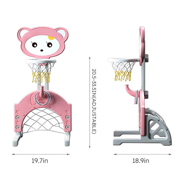 Cantoon Bear Kids Toddler Basketball Stand: The Ul...