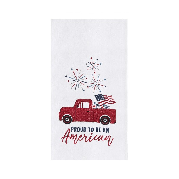 C amp f Home Proud To Be An American 4th Of July Kitchen Towel