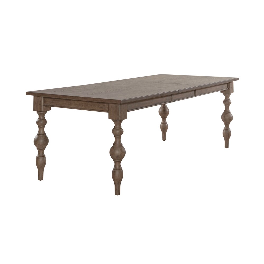 Americana Farmhouse Dusty Taupe 7 Piece Rectangular Table Set