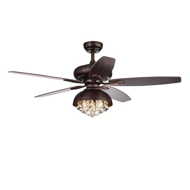 X 52 quot X 23 quot Fredix Ceiling Fan Brown Warehouse Of 