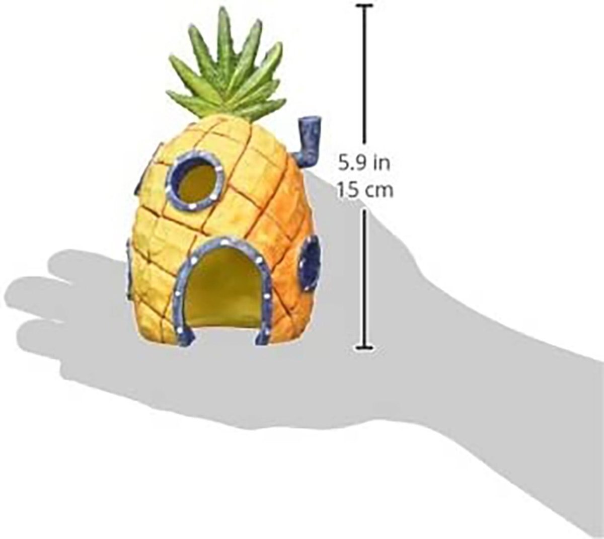 Penn-Plax SpongeBob and Pineapple Home Aquarium Ornament