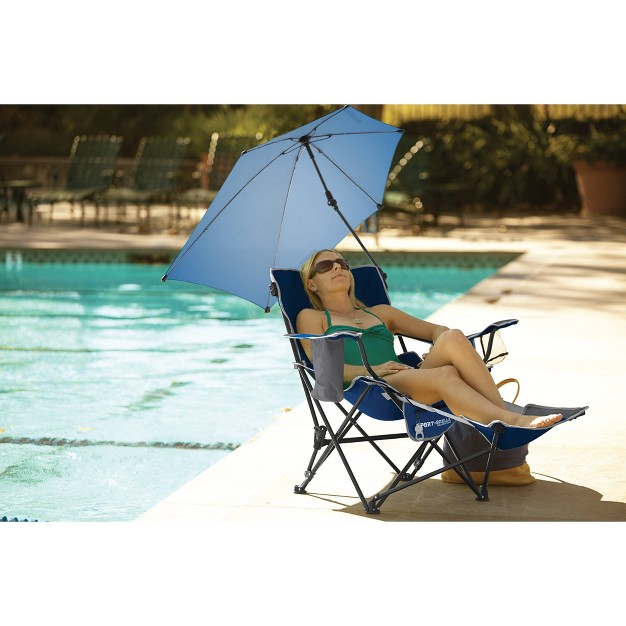 Sport brella Portable Recliner Chair Midnight Blue