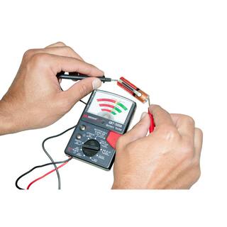 Gardner Bender Battery Tester for 1.5-Volt Button Cell to 22.5-Volt Photo and Lantern Cells GBT-500A