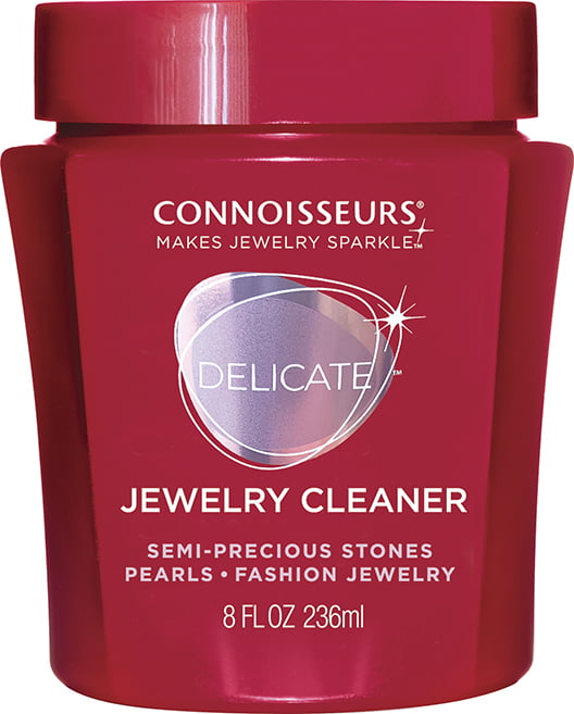 Connoisseur's Delicate Liquid Dip Jewelry Cleaner in Red Packaging