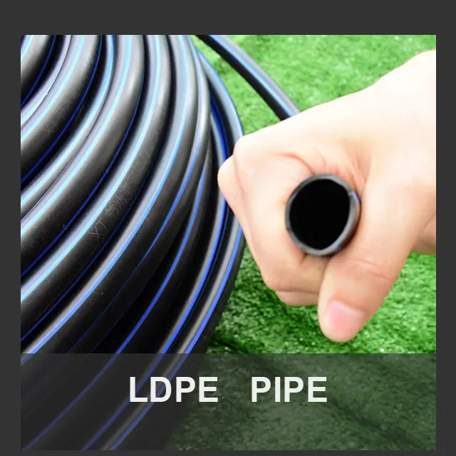 Factory direct sales LDPE 16mm Irrigation Hose water pipe for  garden supplies