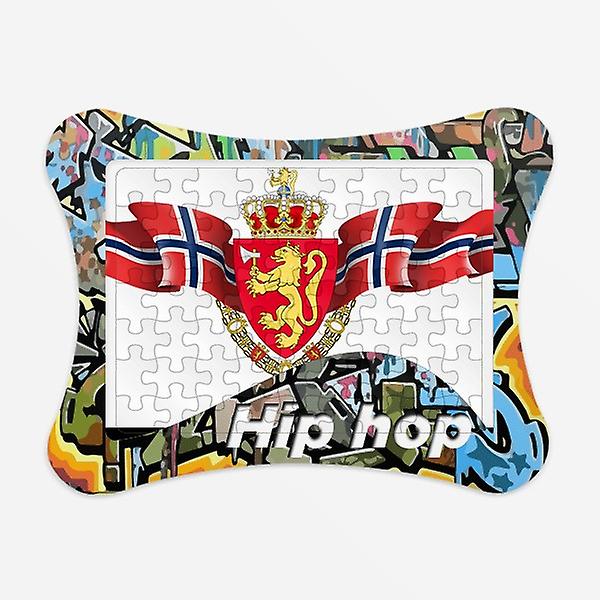 Norway National Emblem Country Puzzle Jigsaw Toy