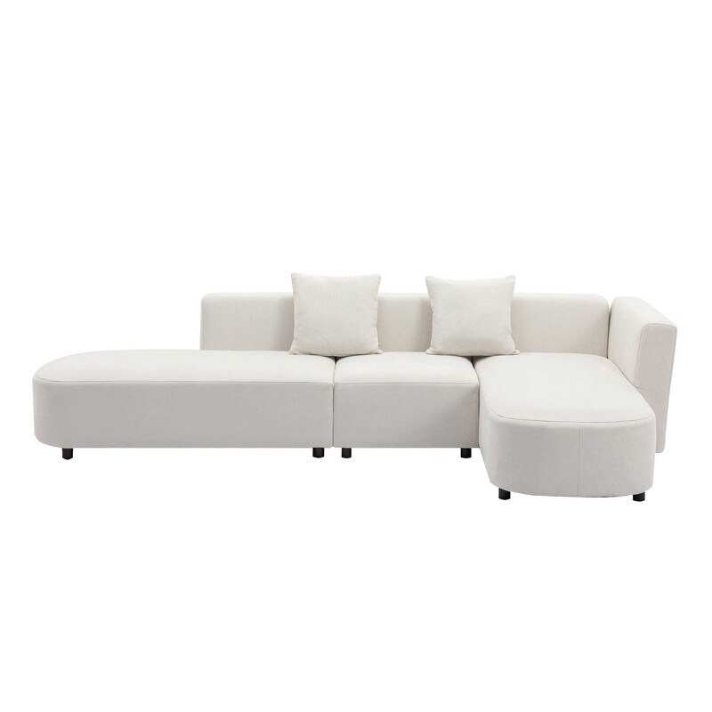 Luxury Modern Style L shaped Upholstery Sofa