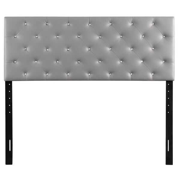 Super Nova Adjustable Jewel Tufted Headboard - - 30632727