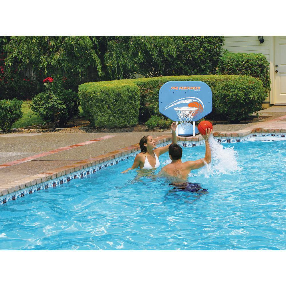 Poolmaster Pro Rebounder Plastic Swimming Poolside Basketball Game 72783