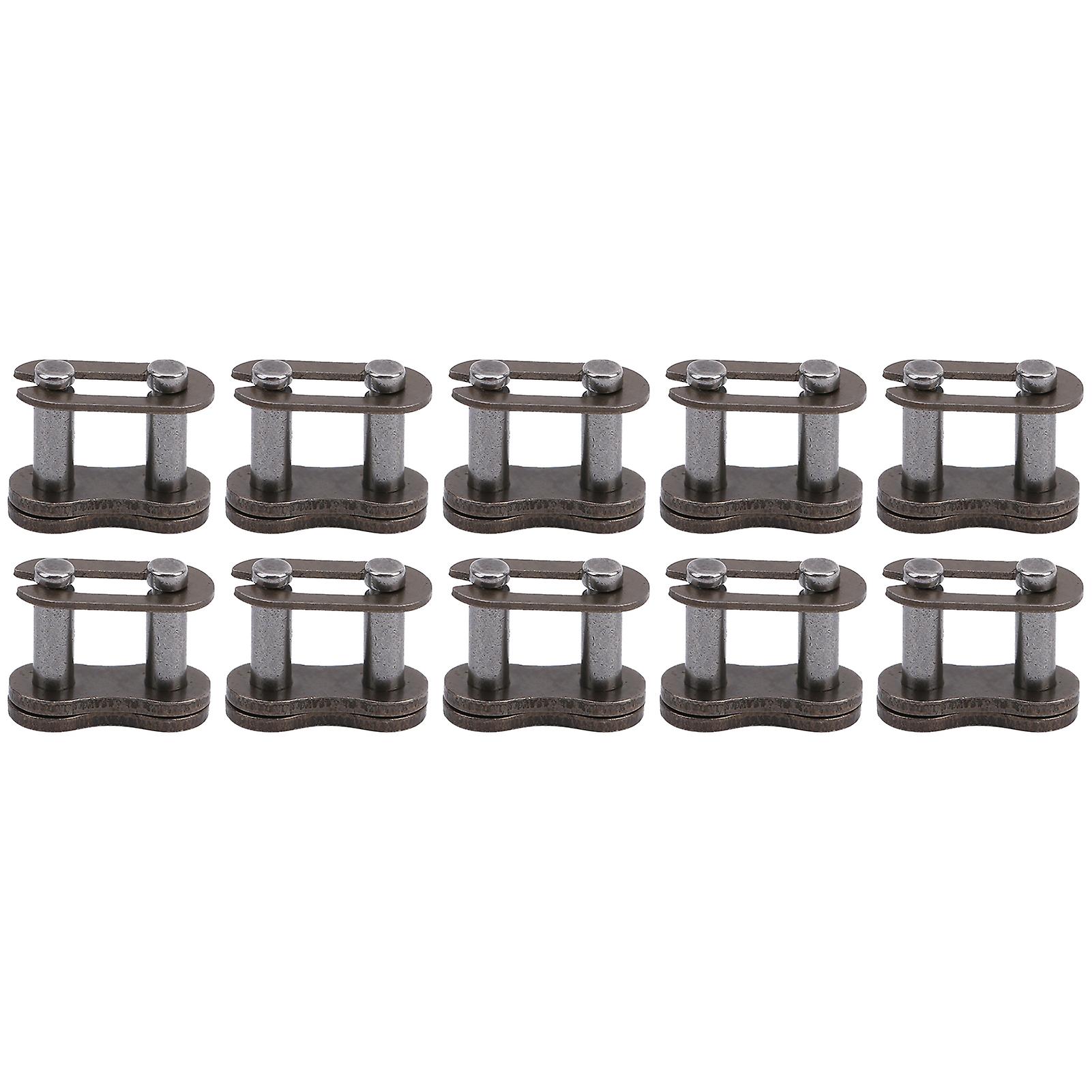 10pcs 25h Chain Master Link Cast Iron High Strength Connectors Easy Installation